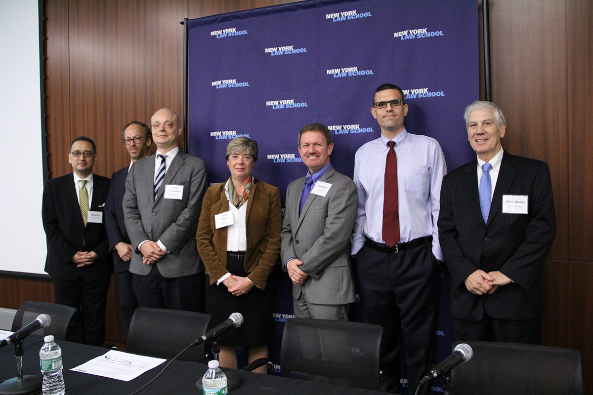 Sebastian A. Weiss, Esq, LLM presenting at the New York Law School Center for International Law